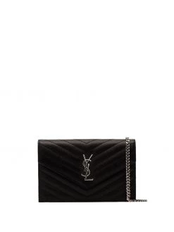 Saint Laurent Envelope matelassé clutch