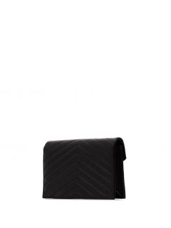 Saint Laurent Envelope matelassé clutch