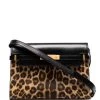 Saint Laurent Manhattan leopard shoulder bag