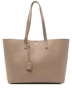 Saint Laurent large leather shopper tote