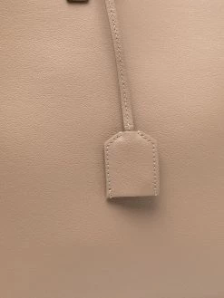 Saint Laurent large leather shopper tote