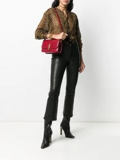 Saint Laurent monogram plaque crossbody bag