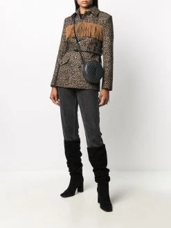 Saint Laurent Vynile round crossbody bag