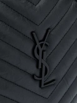 Saint Laurent Vynile round crossbody bag