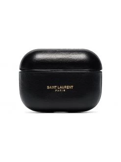 Saint Laurent logo-embossed AirPods case
