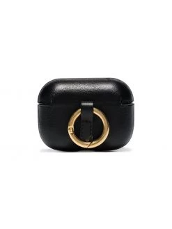 Saint Laurent logo-embossed AirPods case