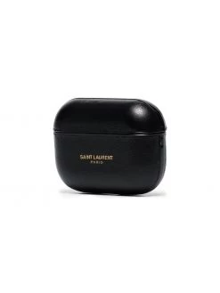 Saint Laurent logo-embossed AirPods case