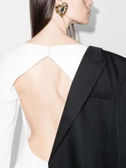 Saint Laurent Héritage Radiating Heart earrings