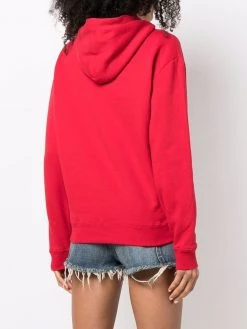 Saint Laurent logo print hoodie