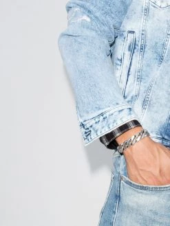 Saint Laurent silver-tone bracelet