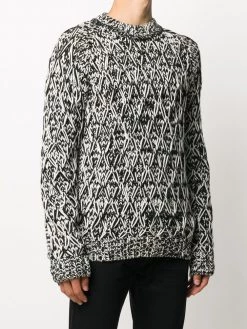 Saint Laurent loose-knit jumper
