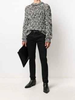 Saint Laurent loose-knit jumper