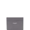 Saint Laurent logo embossed cardholder