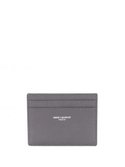 Saint Laurent logo embossed cardholder