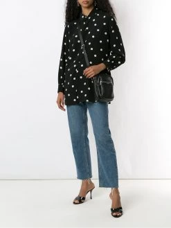 Saint Laurent Sid logo crossbody bag