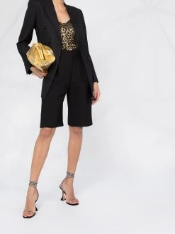 Saint Laurent double-breasted pinstriped blazer