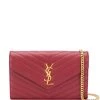 Saint Laurent monogram envelope clutch