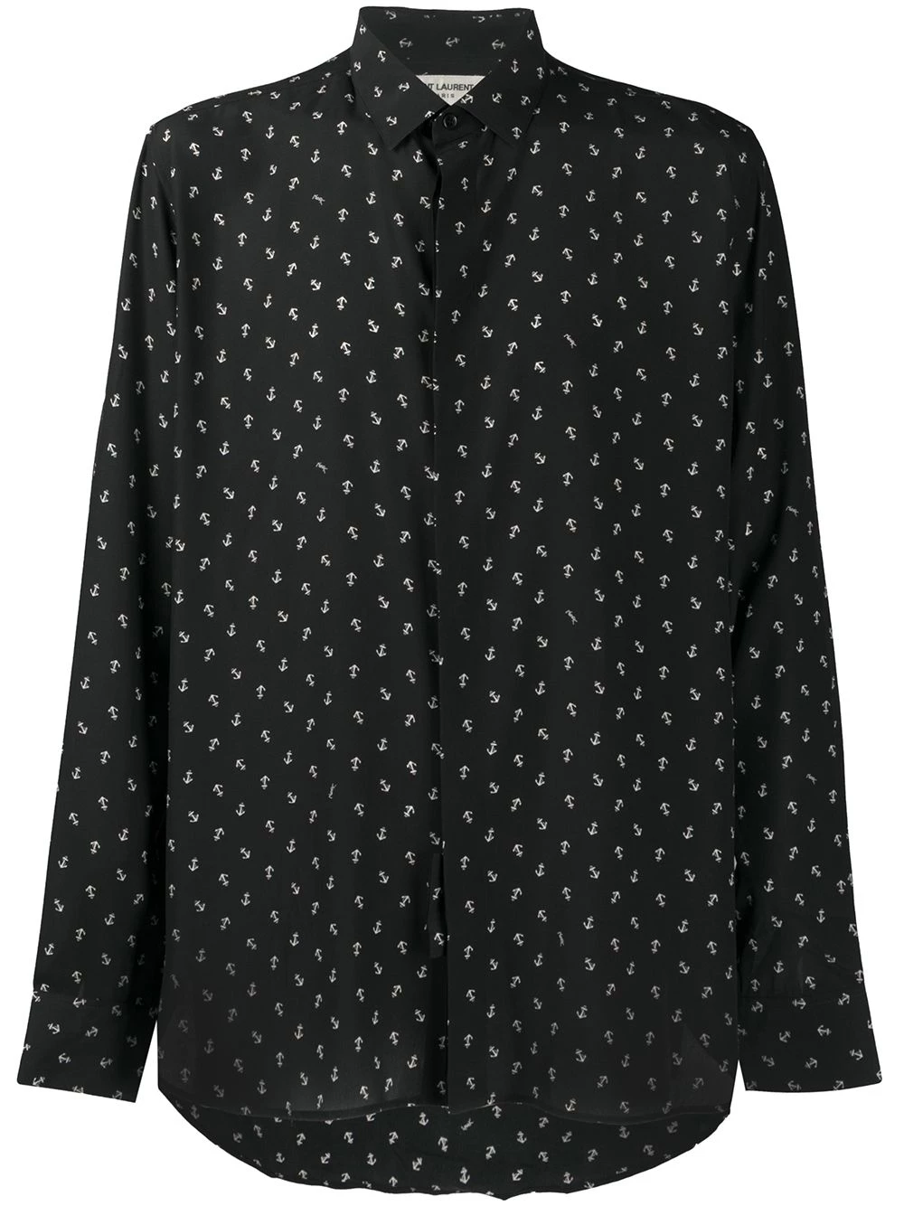 Saint Laurent anchor print shirt