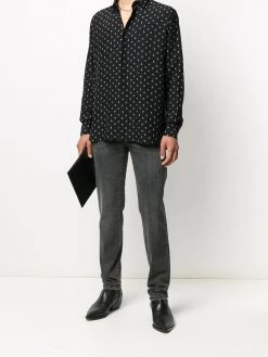 Saint Laurent anchor print shirt