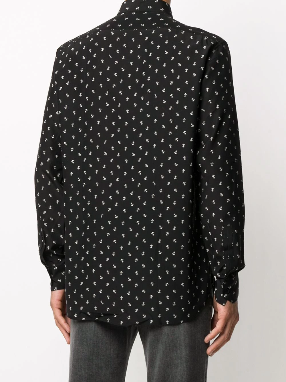 Saint Laurent anchor print shirt