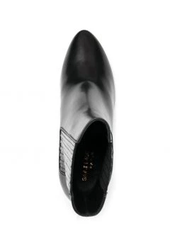 Saint Laurent pointed toe ankle boots