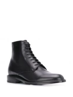 Saint Laurent Army laced ankle boots