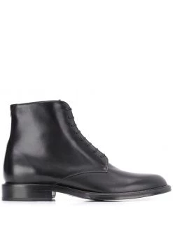 Saint Laurent Army laced ankle boots