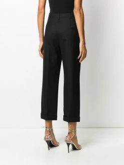 Saint Laurent cropped tailored trousers