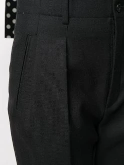 Saint Laurent cropped tailored trousers