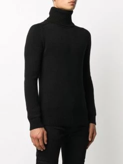 Saint Laurent knitted roll neck jumper