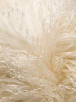 Saint Laurent oversized shearling jacket