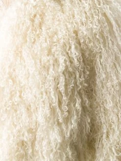 Saint Laurent oversized shearling jacket