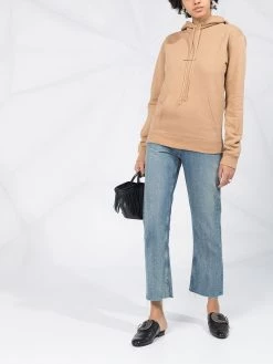 Saint Laurent logo printed hoodie