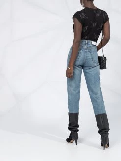 Saint Laurent heart print tank top