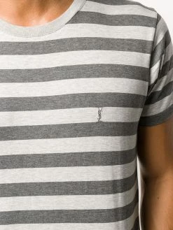 Saint Laurent striped cotton T-shirt