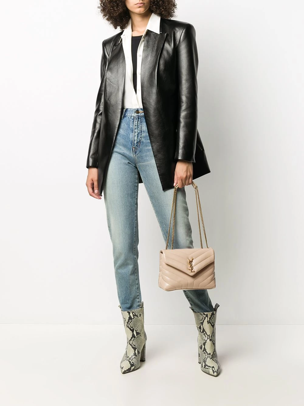 Saint Laurent Loulou quilted shoulder bag