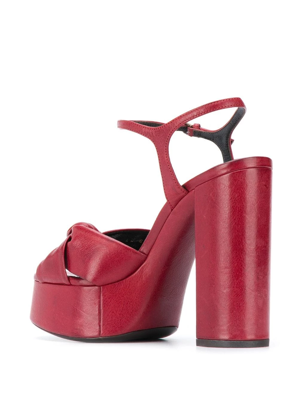 Saint Laurent Bianca knot-detail 125mm sandals