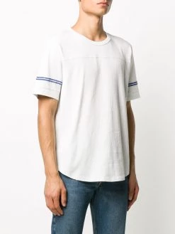 Saint Laurent fifties signature print destroyed T-shirt