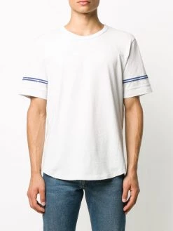 Saint Laurent fifties signature print destroyed T-shirt