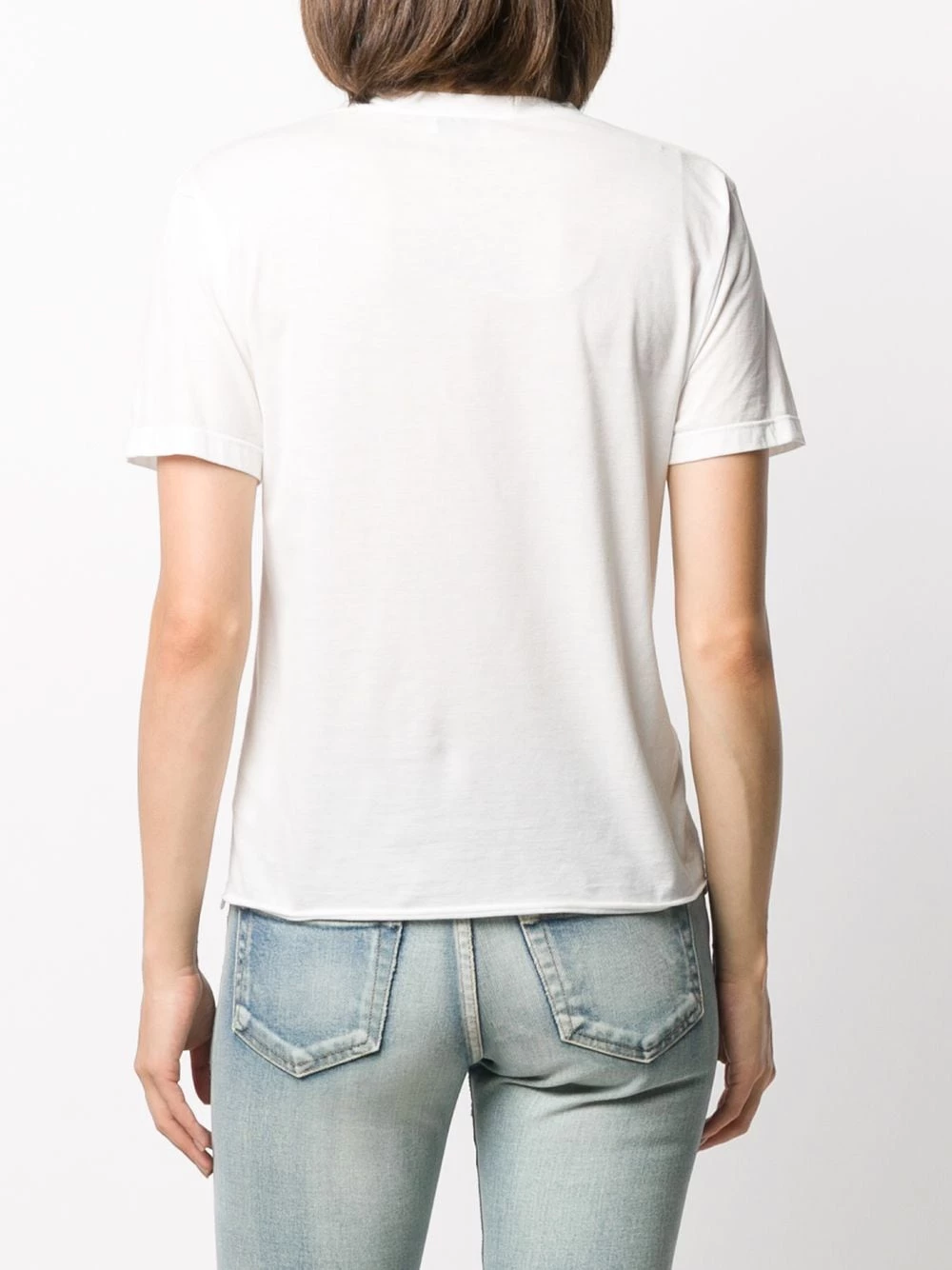 Saint Laurent Love 1975 snake print T-shirt