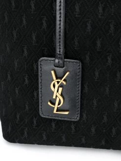 Saint Laurent all-over monogram tote