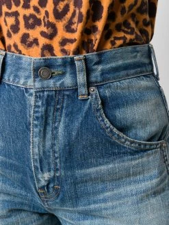 Saint Laurent cropped straight-leg jeans