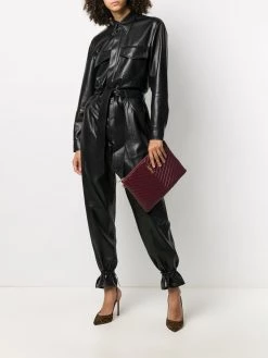 Saint Laurent quilted clutch bag