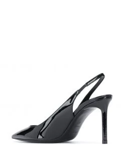 Saint Laurent pointed-toe slingback pumps