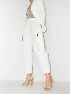 Saint Laurent Opyum 110mm suede sandals