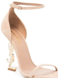 Saint Laurent Opyum 110mm suede sandals
