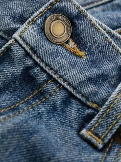 Saint Laurent cropped mid-rise jeans