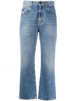 Saint Laurent cropped mid-rise jeans