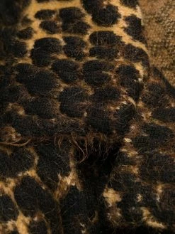 Saint Laurent leopard print coat