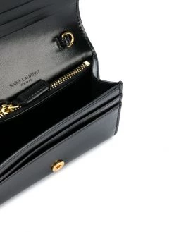 Saint Laurent chain card case